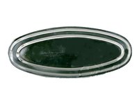 Блюдо овальне металеве 30см_thumbnail