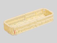 Кошик для фраже штучна лоза 27х10см біла 7303_thumbnail