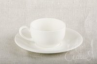 Чашка чайна з блюдцем 100мл 993002 Wilmax_thumbnail