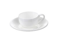 Чашка чайна з блюдцем 100мл 993002 Wilmax_thumbnail