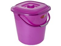 Відро пластикове квадратне з кришкою 14л 3060_thumbnail