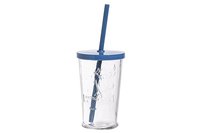 Стакан для напитков 250мл с соломкой C&T 2376056_thumbnail