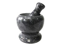Ступка кам'яна чорна з сірим арт.15201_thumbnail