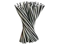 Соломка фреш 25смх8мм без згину чорно-біла 500шт_thumbnail