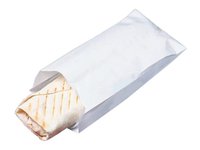 Саше паперовий для бутерб. та шаурми 220х100х35мм білий без малюнка 100шт ЭКО_thumbnail