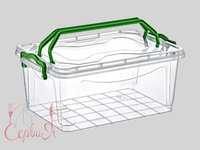 Бокс для продуктів з двома ручками 5л 2742 Senyayla_thumbnail