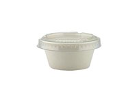 Соусник папер.д.63, h31мм з прозор.кр. 50мл КРАФТ 100шт 030710/030760_thumbnail