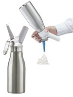 Сіфон для вершків 500мл металевий з білим пласт.Kayser 4950 Style WHIPcreamer_thumbnail