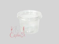 Соусник РР прозор. з кришкою 100мл 100шт 011904/011905_thumbnail