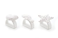 Кільця для серветок фарфор  Море  3шт. 490046_thumbnail