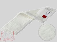 Моп плаский мікрофібра (кишені/стрічки) Standart 40х13см 18401500_thumbnail