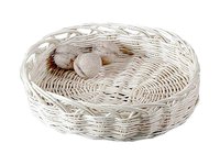 Хлібниця з лози овальна середня 20х16х7см_thumbnail