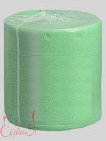 Рушник в рулоні одношаровий сірий/зелений 400м 25см Servia PRO_thumbnail