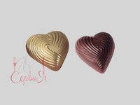 Форма для шоколада "Сердечко" 34х33мм Martellato_thumbnail