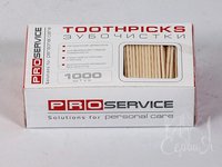 Зубочистки дерев'яні 1000шт PRO 12201511_thumbnail