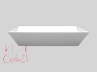 Тарілка глибока 21,5х21,5см Classic 2521_thumbnail