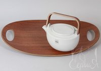 Таця дерев'яна червоне дерево 450х280мм Chava ASA 93300970_thumbnail