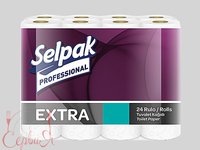 Туалетний папір 2 шари білий 22,3м 24шт Selpak PRO Extra 32761830_thumbnail