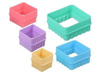 Набір форм квадратних для формування гарнірів і салатів 5шт арт.15323_thumbnail