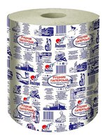 Рушник в рулоні одношаровий 180м 20см сірий Альбатрос_thumbnail