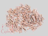 Прищіпка-міні дерев'яна декор. 3см 100шт ДЖ_thumbnail