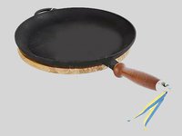 Пательня для млинців д.260мм h25мм з дер.ручкою"Термо_thumbnail