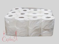 Туалетний папір одношаровий білий 50мх9см 24шт Єнот_thumbnail