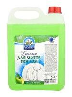 Бальзам для миття посуду  Зелене яблуко 5л BALU РЕ каністра_thumbnail
