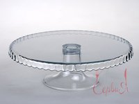 Сервірувальне блюдо на ніжці зубчики вниз 28см Patisserie 98259_thumbnail