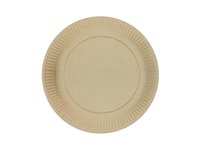 Тарілка картон. 180мм крафт кругла 50шт PRO 43116350_thumbnail