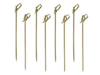 Шпажка для канапе бамбук Вузол 15см 100шт ПП_thumbnail