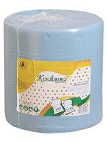 Рушник в рулоні одношаровий синій 300м 28см Кохавинка_thumbnail