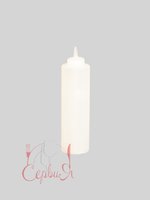 Пляшка пластикова з носиком біла 260мл 960 МАК_thumbnail