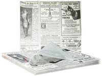 Папір пакувальний крафт Газета 320х320мм 500шт 5372_thumbnail