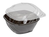 Контейнер 160х160х80мм ЧОРНИЙ з ПРОЗОРОЮ кришкою 1л IT-5075 10шт_thumbnail