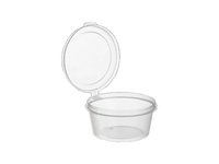 Соусник РР прозор. з кришкою 50мл 40шт А_thumbnail