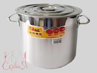 Каструля з кришкою 15л. (Нерж.) 19785_thumbnail