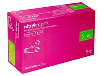 Рукавички нітрилові S рожеві 100шт СТ_thumbnail
