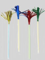 Соломка Пальма 24смх5мм зі згином асорті 100шт BS_thumbnail