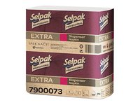 Серветка для діспенсера 24х26,5см біла 250шт Selpak 33760025_thumbnail