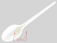 Ложка столова біла №2 2,5гр 16см 90шт А_thumbnail