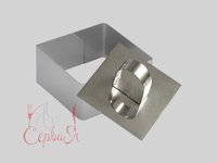 Форма гарнірів і салатів з ущільнювачем 80,h40мм Квадрат NM 18766_thumbnail