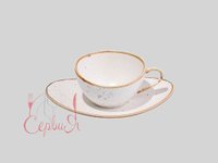 Чашка з блюдцем 150мл F3545WY-180CCPG Sahara_thumbnail