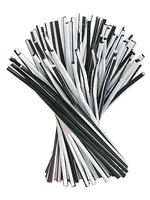 Соломка Артистик 26смх6мм зі згином черно-біла 100шт BS_thumbnail