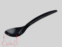 Ложка столова чорна 100шт Premium ПП_thumbnail