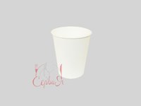 Стакан 110мл паперовий білий без малюнка 50шт С_thumbnail