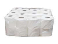 Туалетний папір одношаровий білий 50мх9см 24шт Єнот_thumbnail