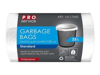 Пакет для сміття 35л 100шт білий PRO 16117650 HD_thumbnail