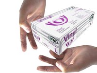 Рукавички вінілові нестерильні L без пудри SFM 100шт 534638_thumbnail