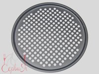 Форма тефлон для піци перфорована  д.29,5см 19648_thumbnail